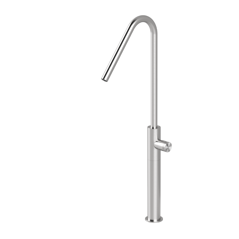  Vòi chậu lavabo cao 650mm bằng stainless steel Hiro - HIR7 