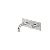  Vòi chậu lavabo gắn tường 2 lỗ dài 100mm bằng stainless steel Hiro - HRN20 