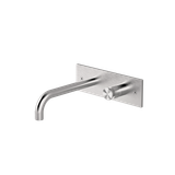  Vòi chậu lavabo gắn tường 2 lỗ dài 190mm bằng stainless steel Hiro - HRN21 