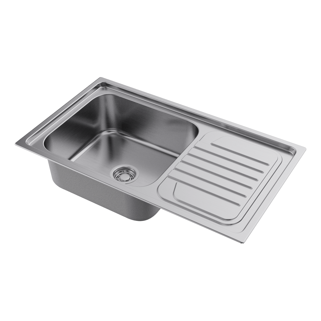 Chậu rửa chén bát stainless steel 1 hố HRN86