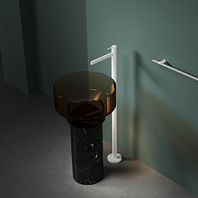  Vòi chậu lavabo chân dài bằng đồng Demeanou - JB10B95 