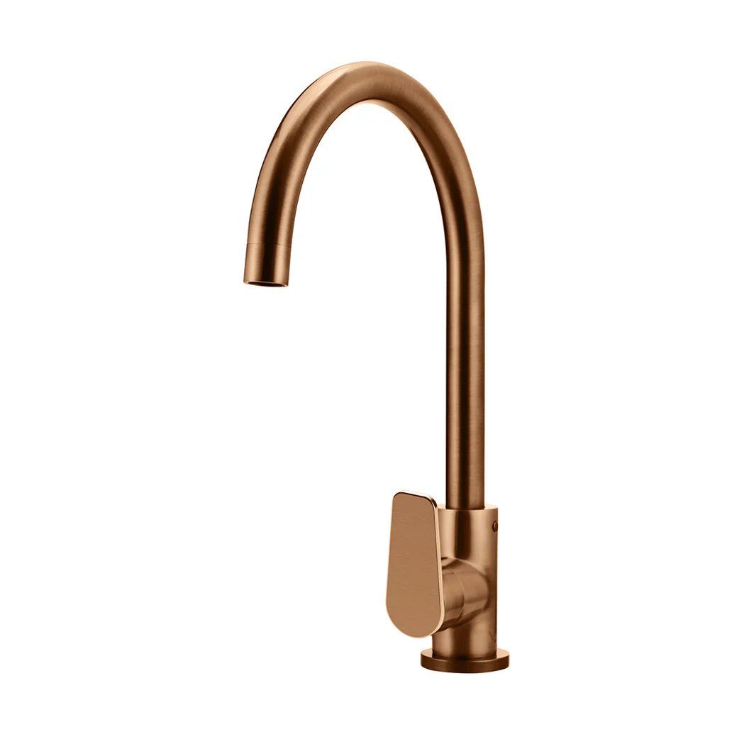 Vòi bếp rửa chén bát cao 359mm xoay 360 độ bằng đồng MBronze - K03PDBZ