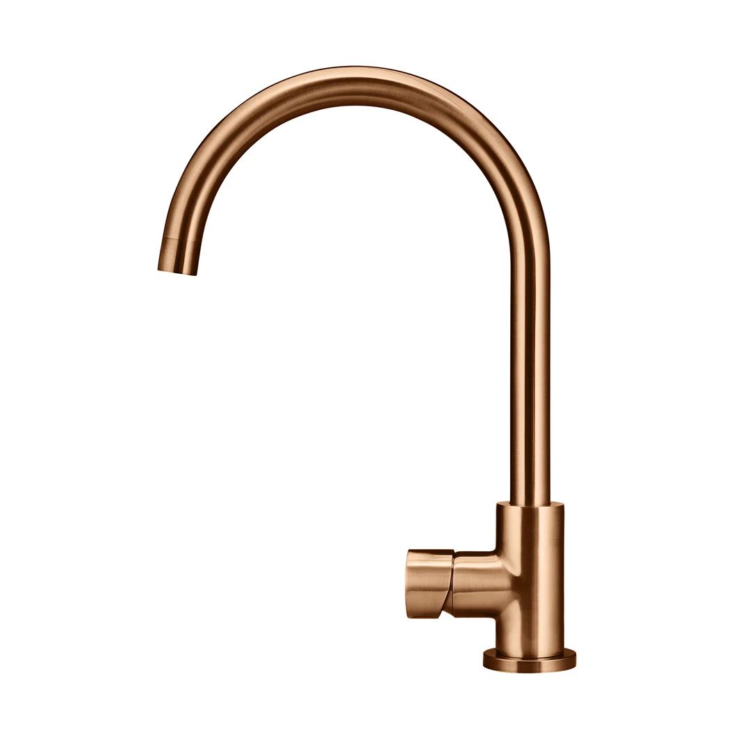 Vòi bếp rửa chén bát cao 359mm xoay 360 độ bằng đồng MBronze - K03PNBZ