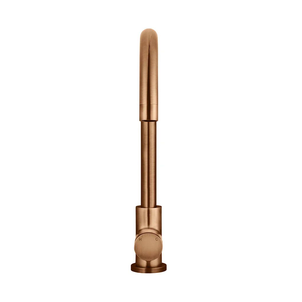 Vòi bếp rửa chén bát cao 359mm xoay 360 độ bằng đồng MBronze - K03PNBZ