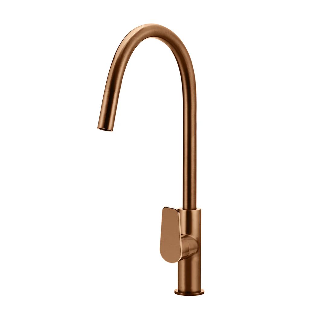 Vòi bếp rửa chén bát cao 442mm đầu vòi kéo ra bằng đồng MBronze - K17PDBZ