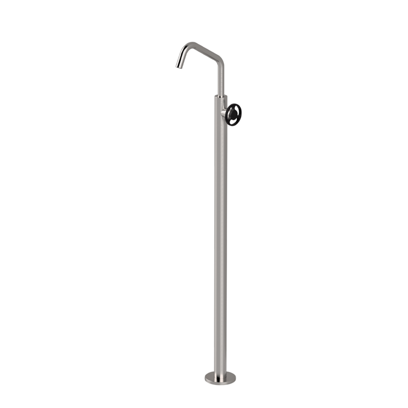 Vòi chậu lavabo chân dài gắn sàn bằng stainless steel Kàto - KAN14