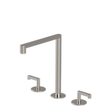  Vòi chậu lavabo xoay 3 lỗ cao 230mm bằng stainless steel Kira - KIR25 