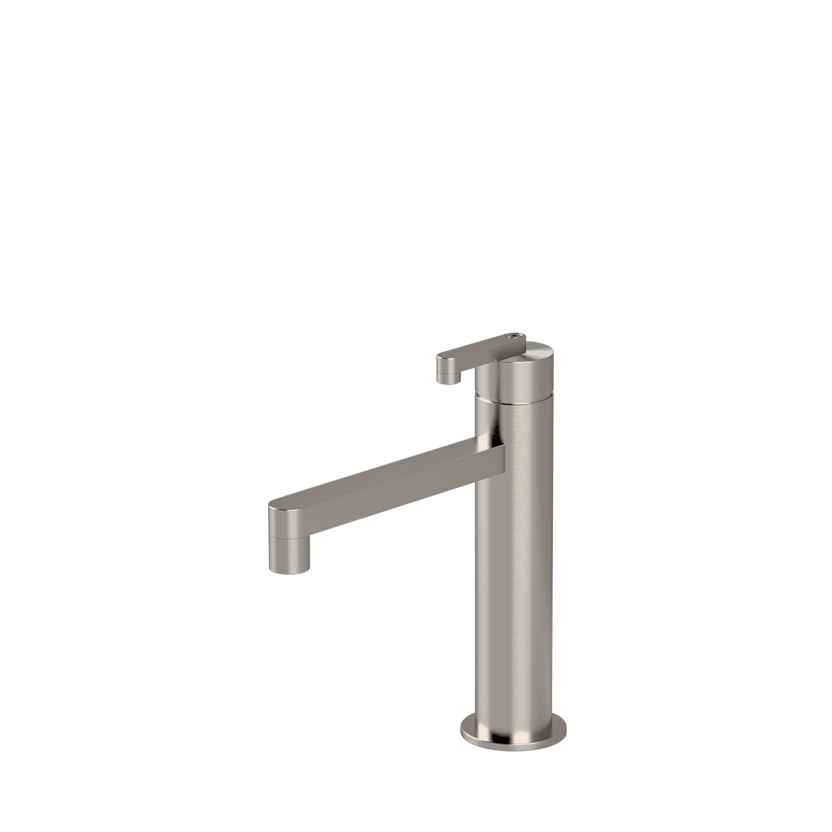 Vòi chậu lavabo cao 210mm bằng stainless steel Kira - KIR92