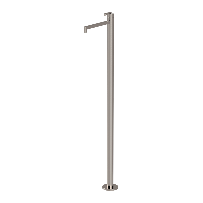 Vòi chậu lavabo chân dài gắn sàn bằng stainless steel Kira - KIR97