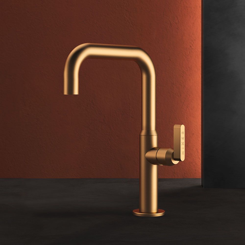 Vòi chậu lavabo cao 280mm bằng đồng Koè - KOE5