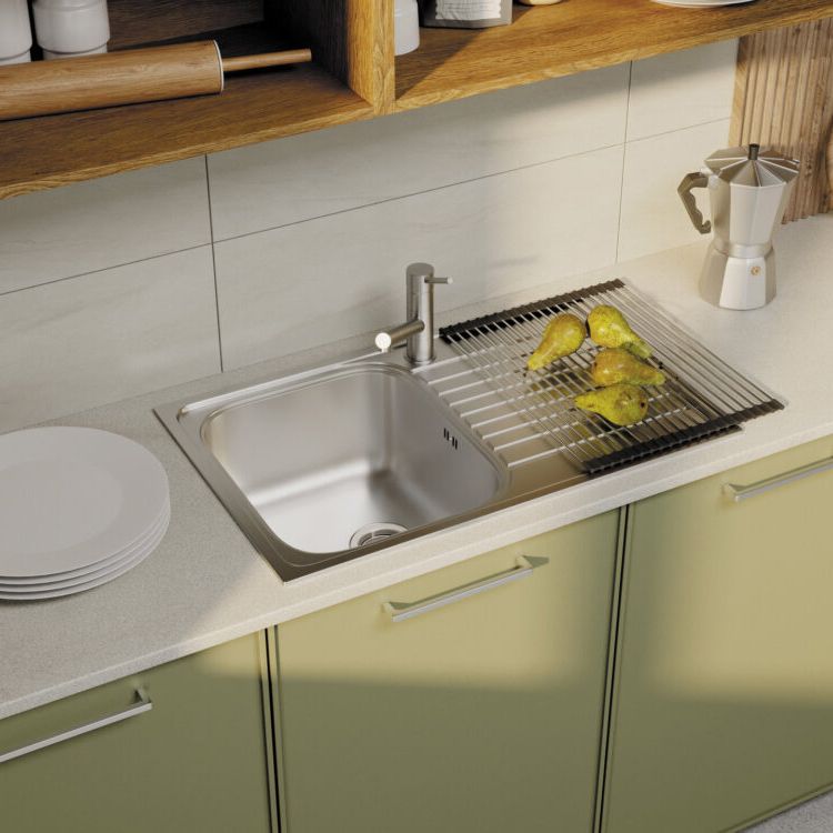 Chậu rửa chén bát stainless steel 1 hố KSGW79