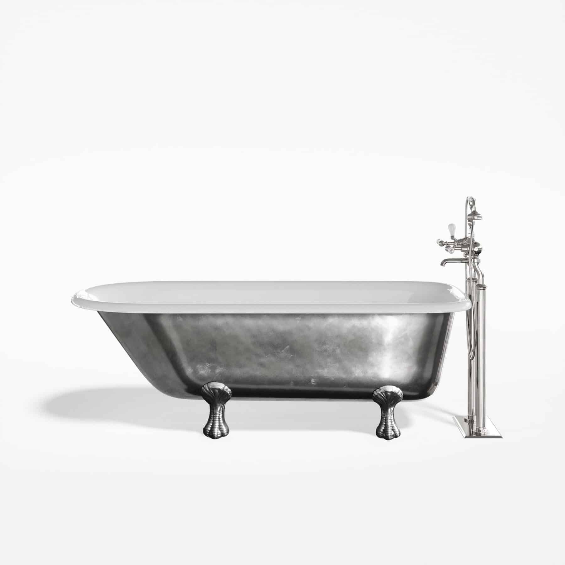 Bồn Tắm Cast Metal La Provence Enamel / Polished Cast Iron