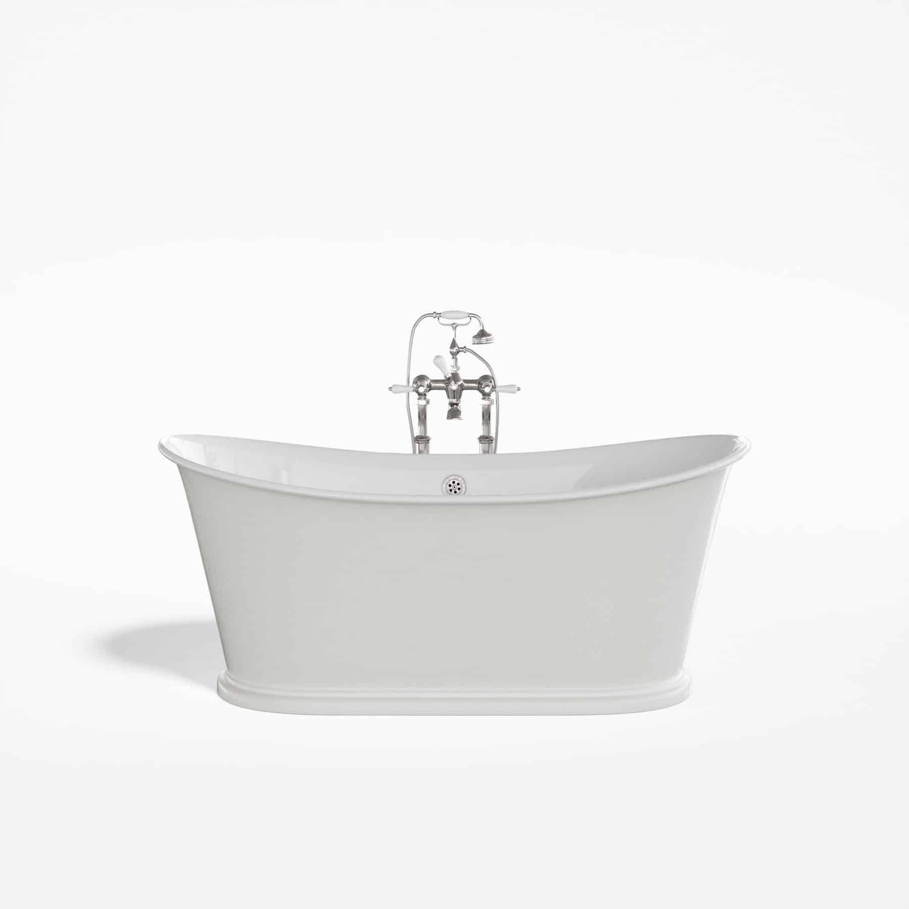 Bồn Tắm Cast Metal Le Grand Enamel / White