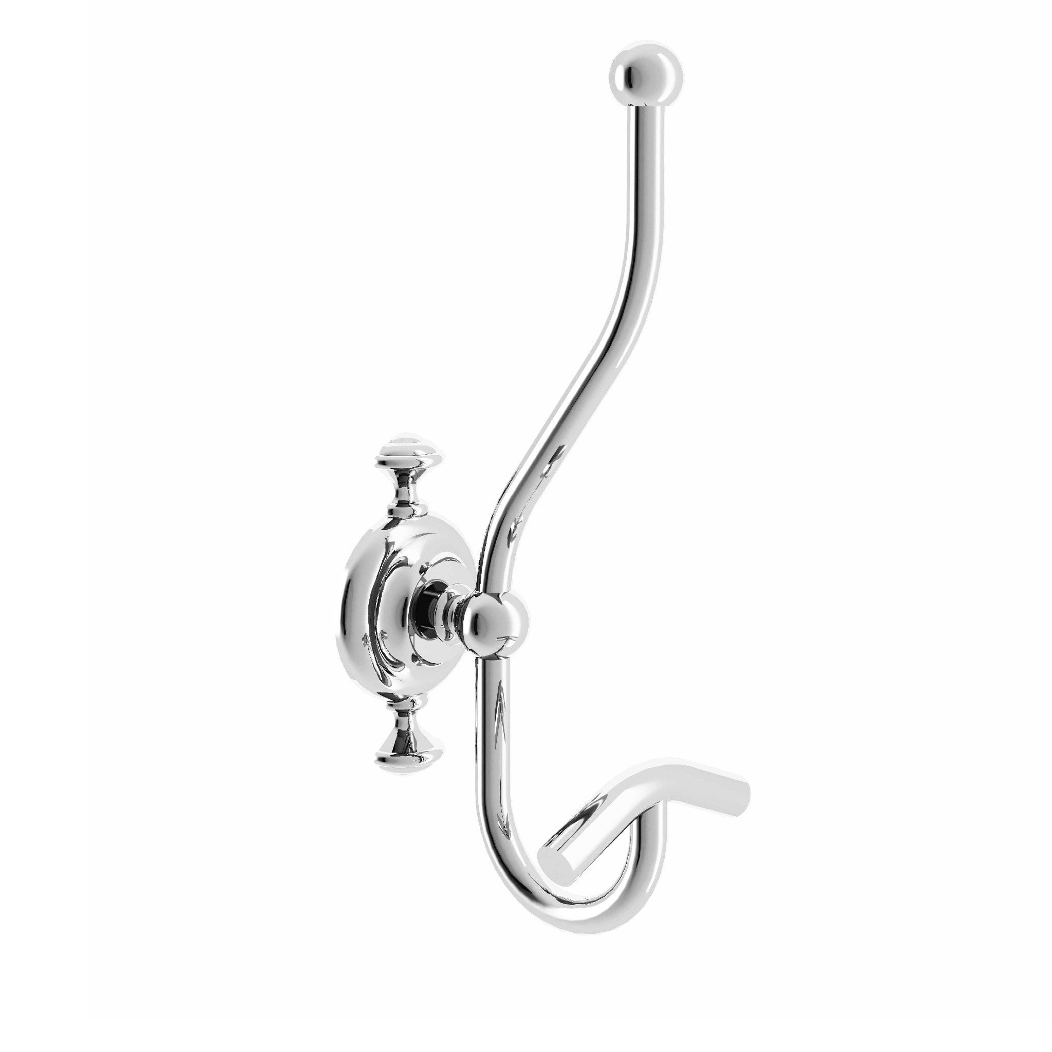 Móc đôi treo quần áo phòng tắm bằng đồng Série 1900 - M01-529