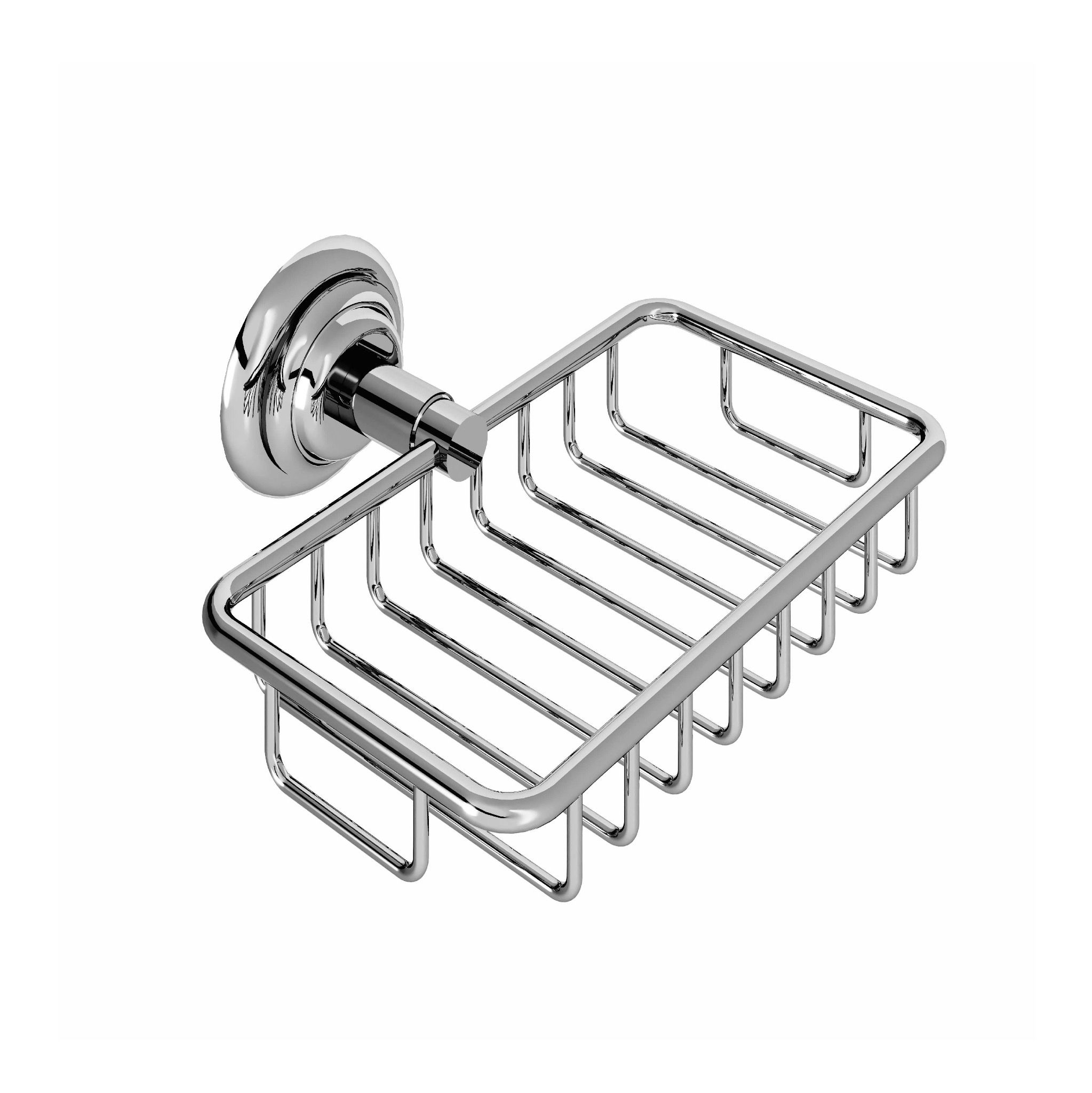 Khay đựng xà bông tắm treo tường bằng đồng Thétis Cross Handles - M02-519