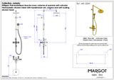  Sen cây điều chỉnh nhiệt độ bằng đồng Industry - 2204T 