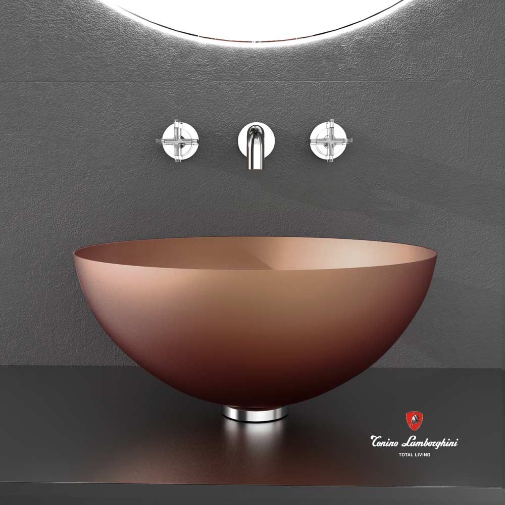 Chậu rửa mặt Moonshine Mat Copper / Chrome