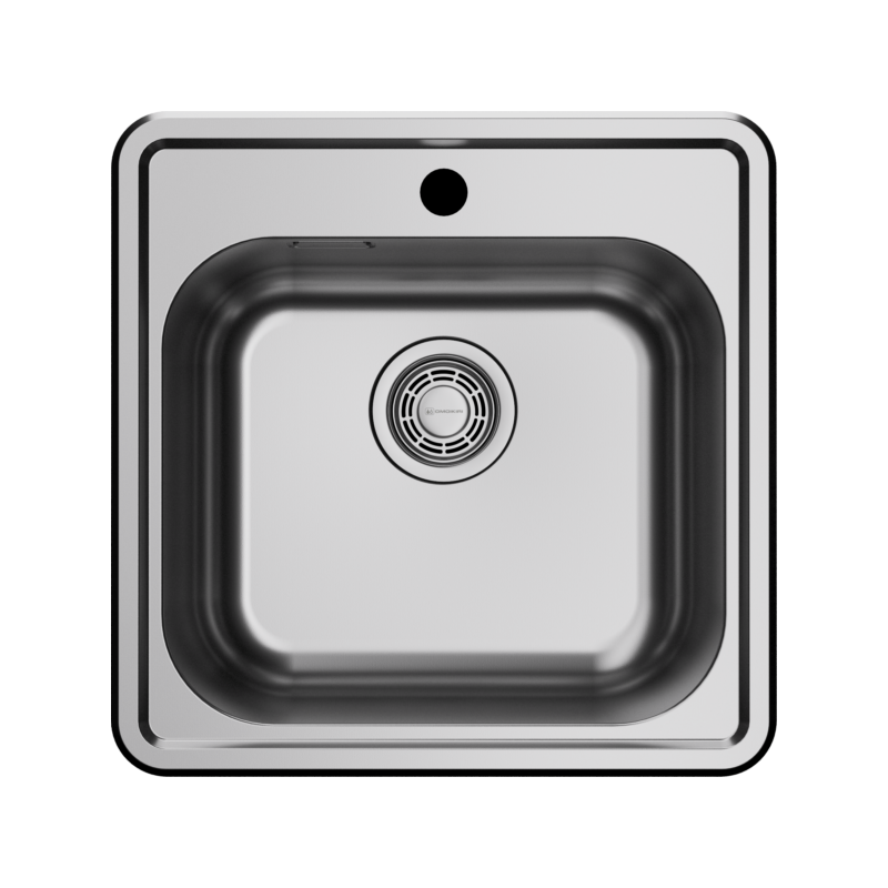 Chậu rửa chén bát stainless steel 1 hố NTR48