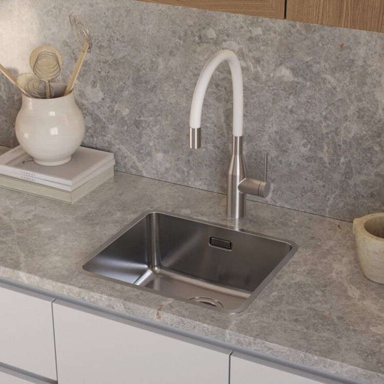 Chậu rửa chén bát stainless steel 1 hố OMI43