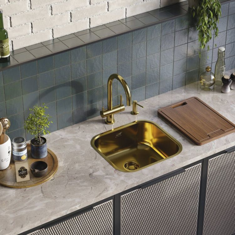 Chậu rửa chén bát stainless steel 1 hố OMI44
