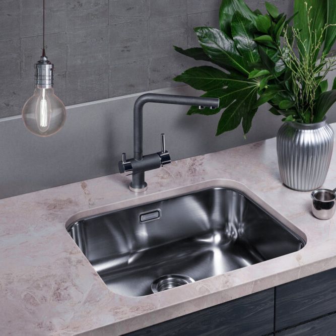 Chậu rửa chén bát stainless steel 1 hố OMI54