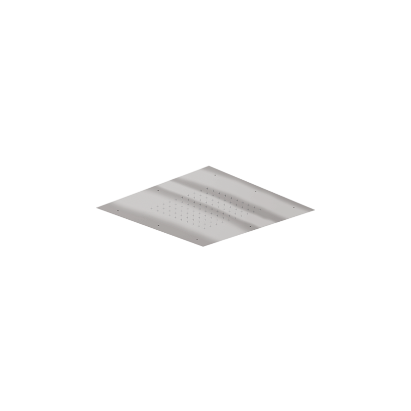  Bát sen âm trần hình vuông 500x500 mm 01 chức năng phong cách spa Radomonte Wellness stainless steel - PIA13 