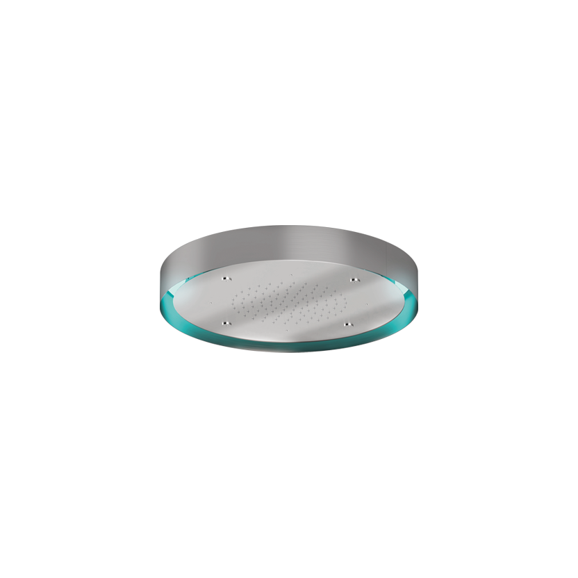  Bát sen sắc ký trị liệu hình tròn âm trần Ø570 mm 02 chức năng phong cách spa Radomonte Wellness stainless steel - PIA30 