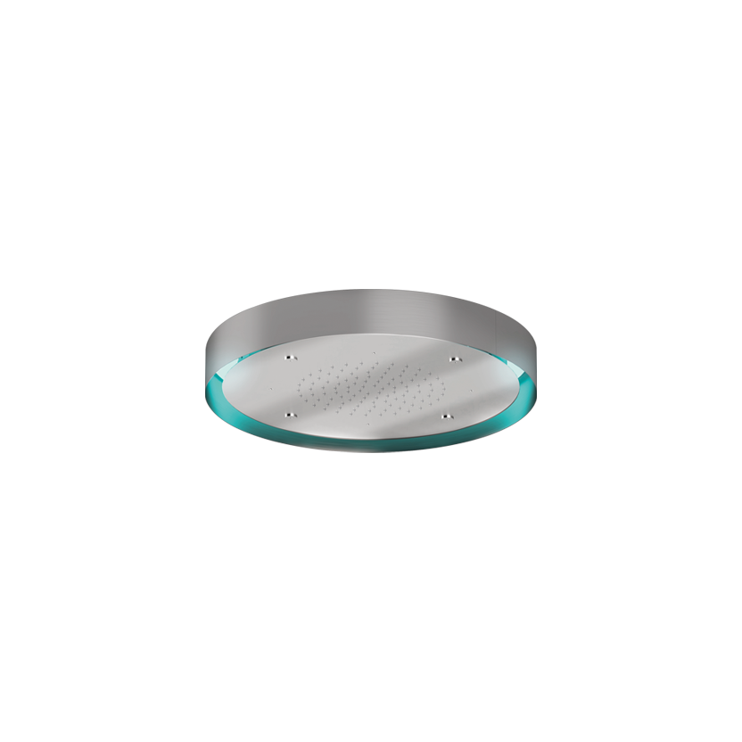 Bát sen sắc ký trị liệu hình tròn âm trần Ø570 mm 02 chức năng phong cách spa Radomonte Wellness stainless steel - PIA30