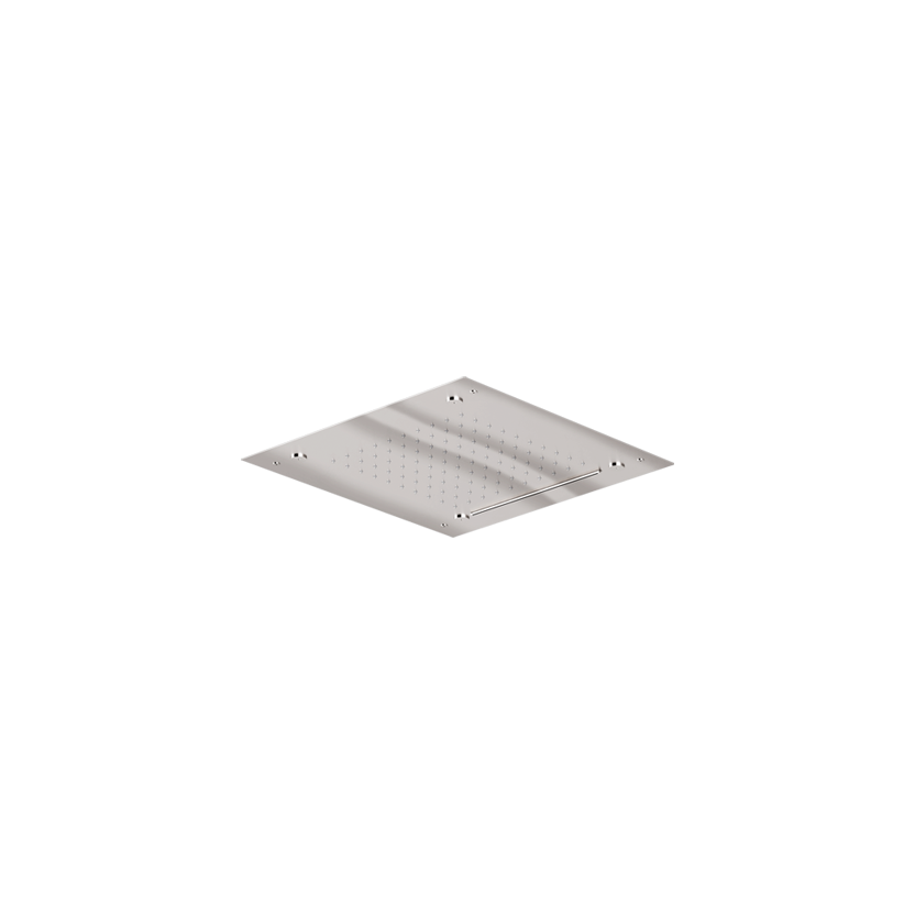  Bát sen âm trần hình vuông 430x430 mm 03 chức năng phong cách spa Radomonte Wellness stainless steel - PIA4 