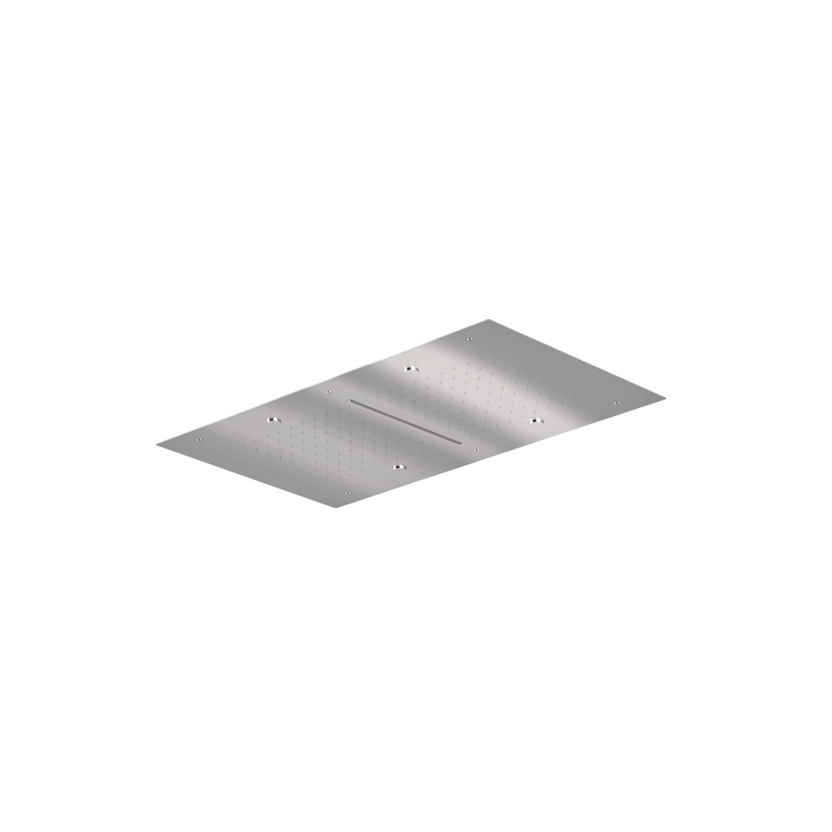 Bát sen âm trần chữ nhật 700x400 mm 03 chức năng phong cách spa Radomonte Wellness stainless steel - PIA7