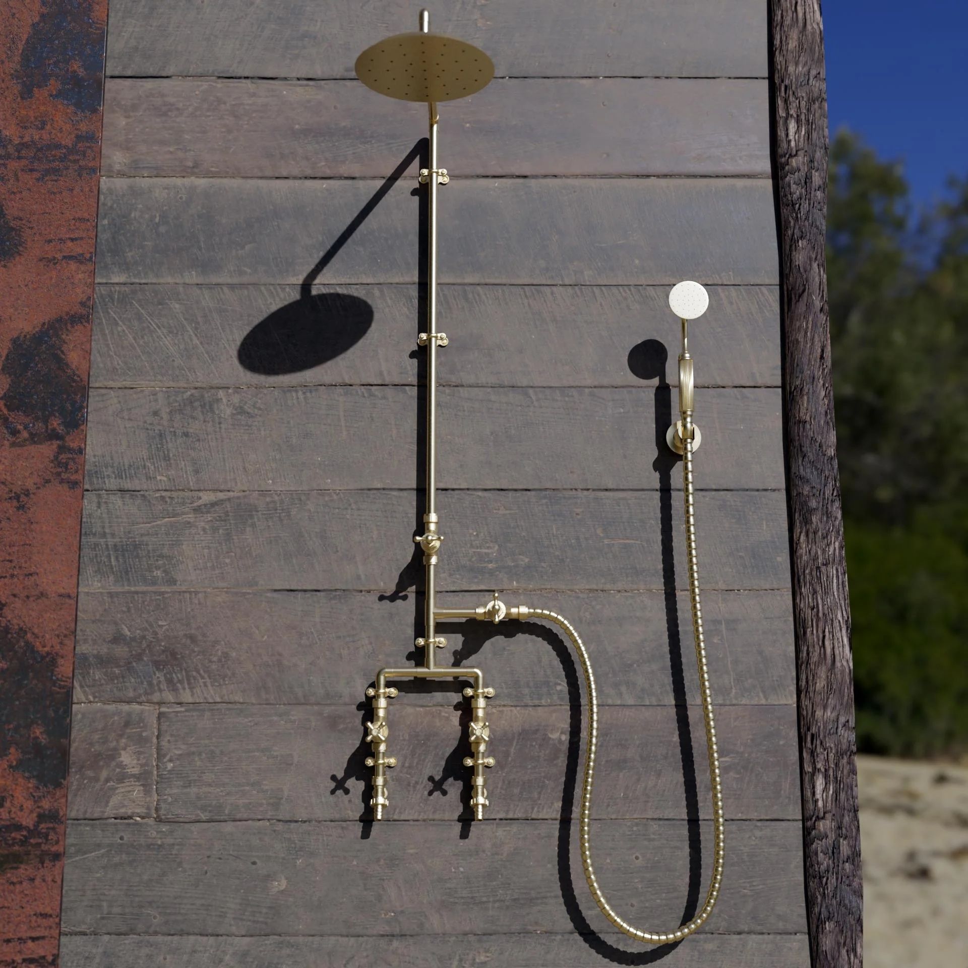 Sen cây gắn tường ngoài trời bằng đồng thau (brass) - Proall