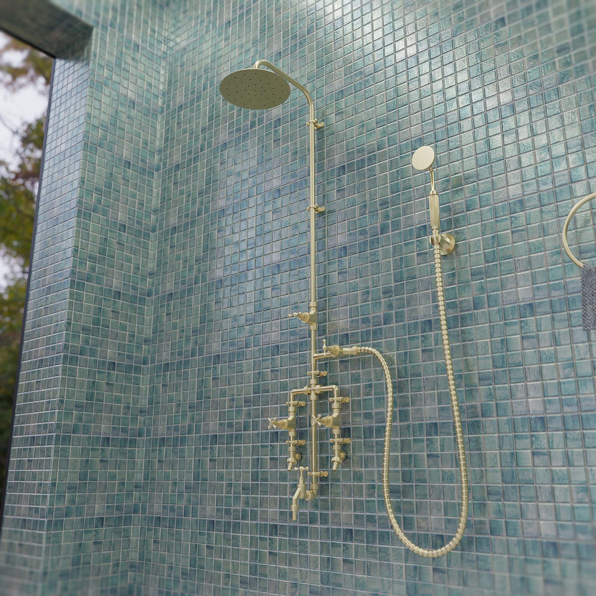 Sen cây gắn tường ngoài trời bằng đồng thau (brass) - Produc