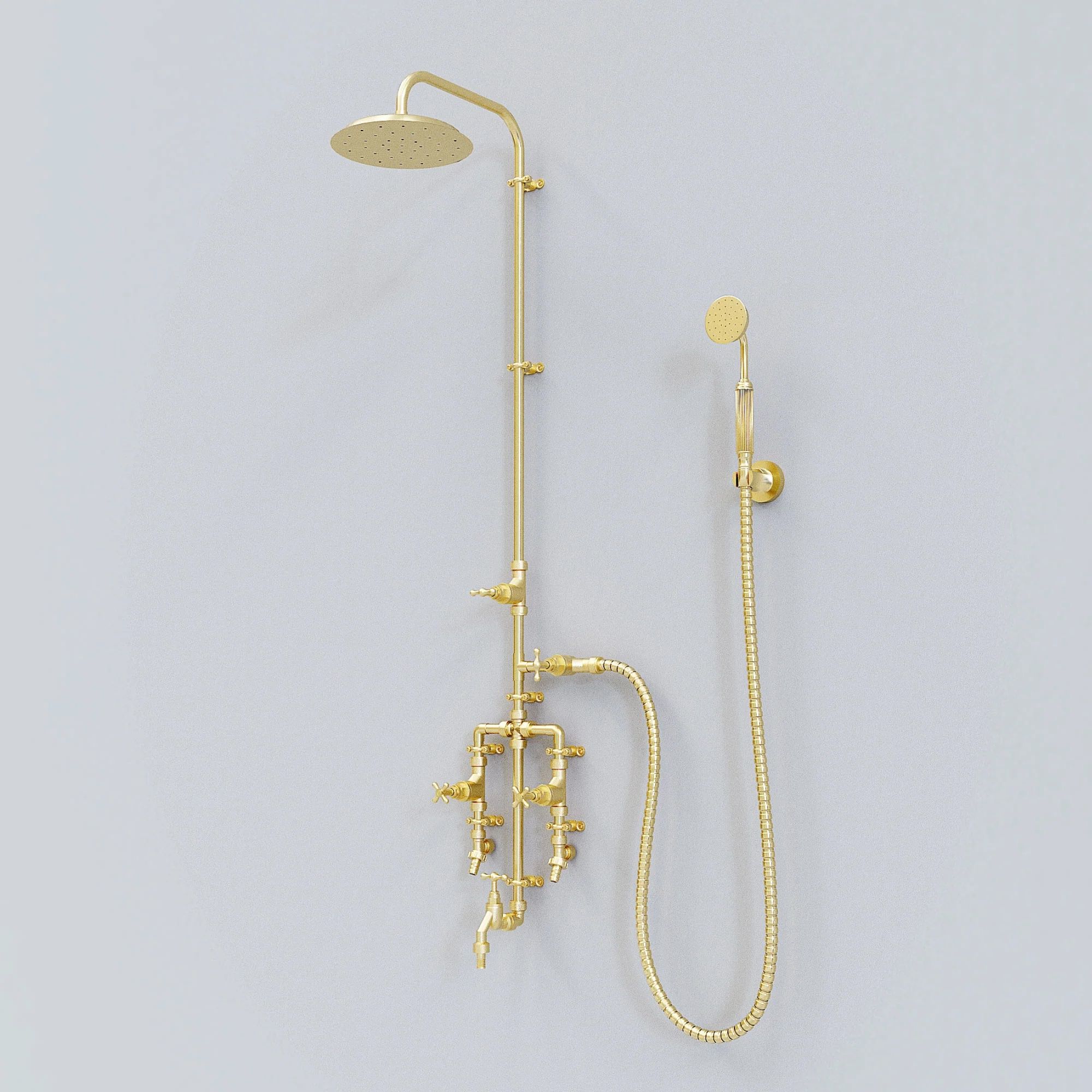 Sen cây gắn tường ngoài trời bằng đồng thau (brass) - Produc