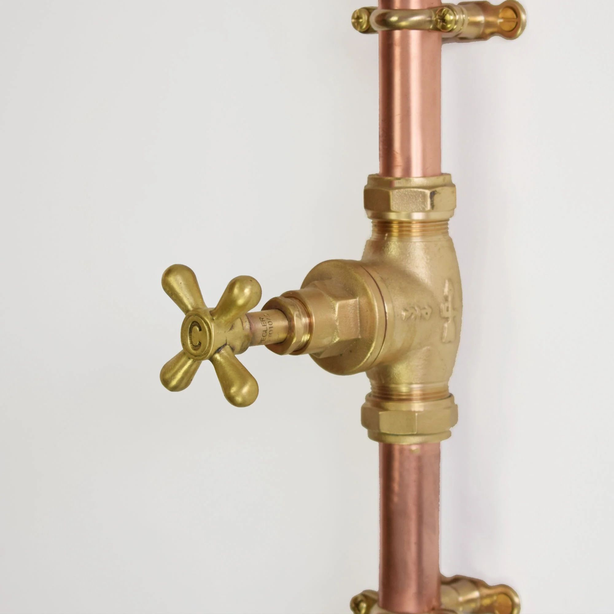 Sen cây gắn tường ngoài trời chỉ có nước lạnh bằng đồng (copper) - Proiri