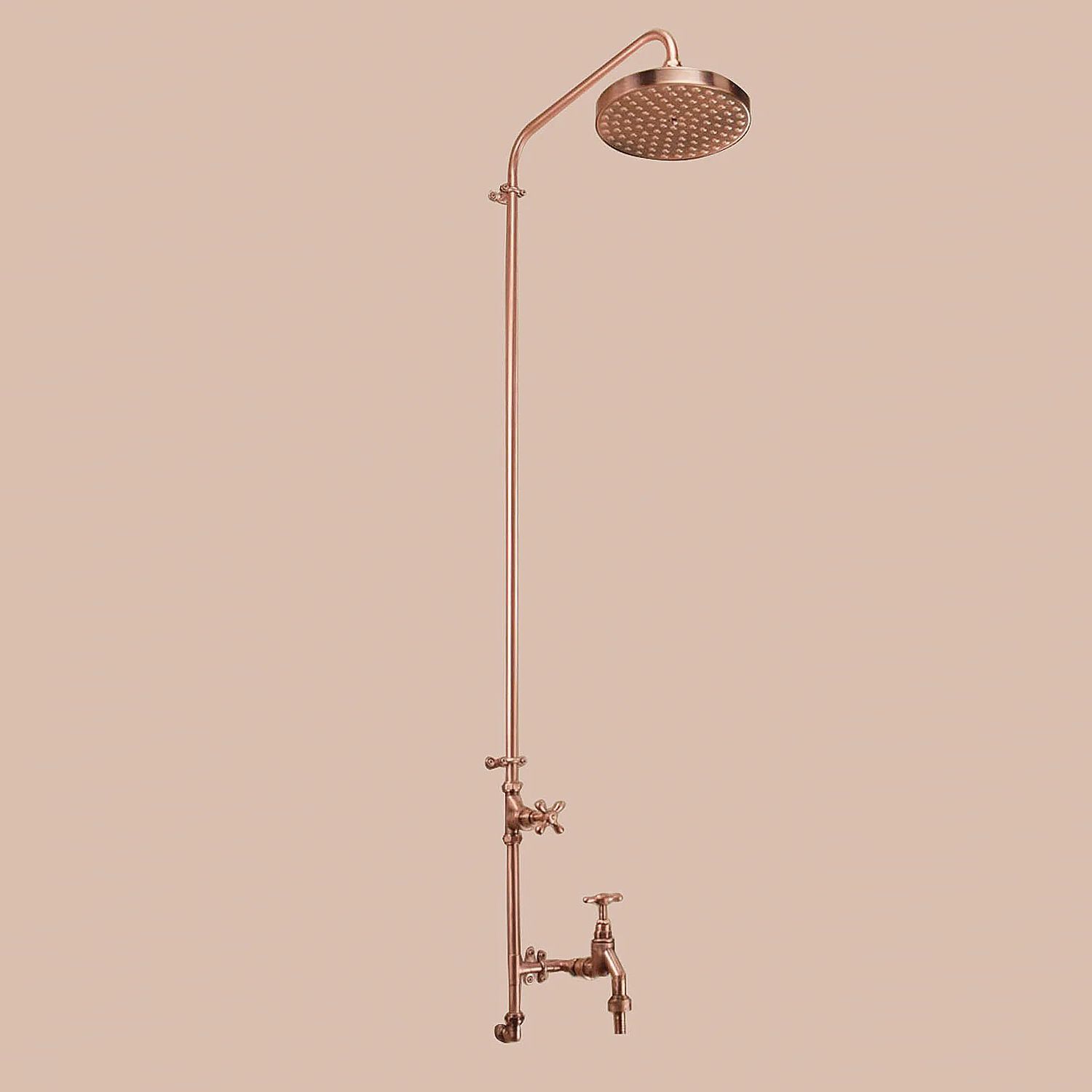 Sen cây gắn tường ngoài trời chỉ có nước lạnh bằng đồng (copper) - Projar