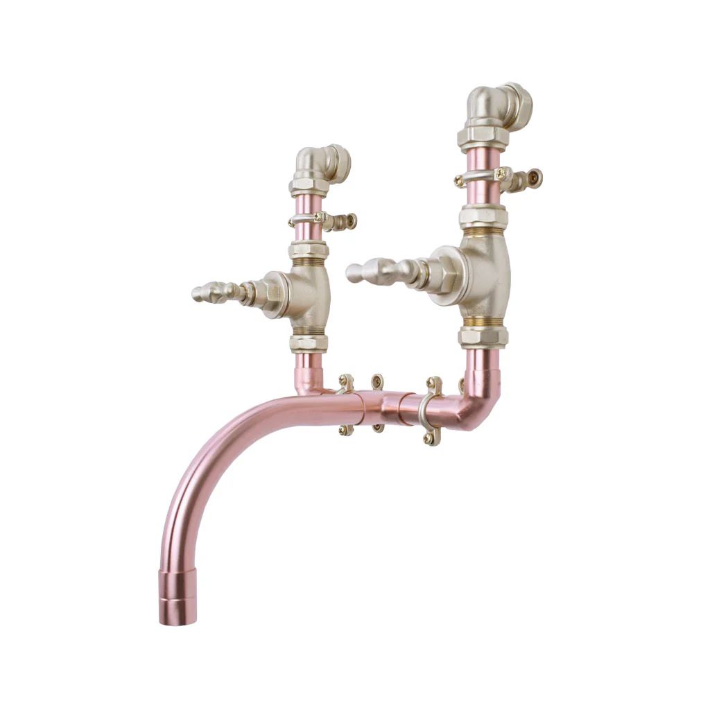 Vòi chậu lavabo gắn tường bằng đồng - Protalah