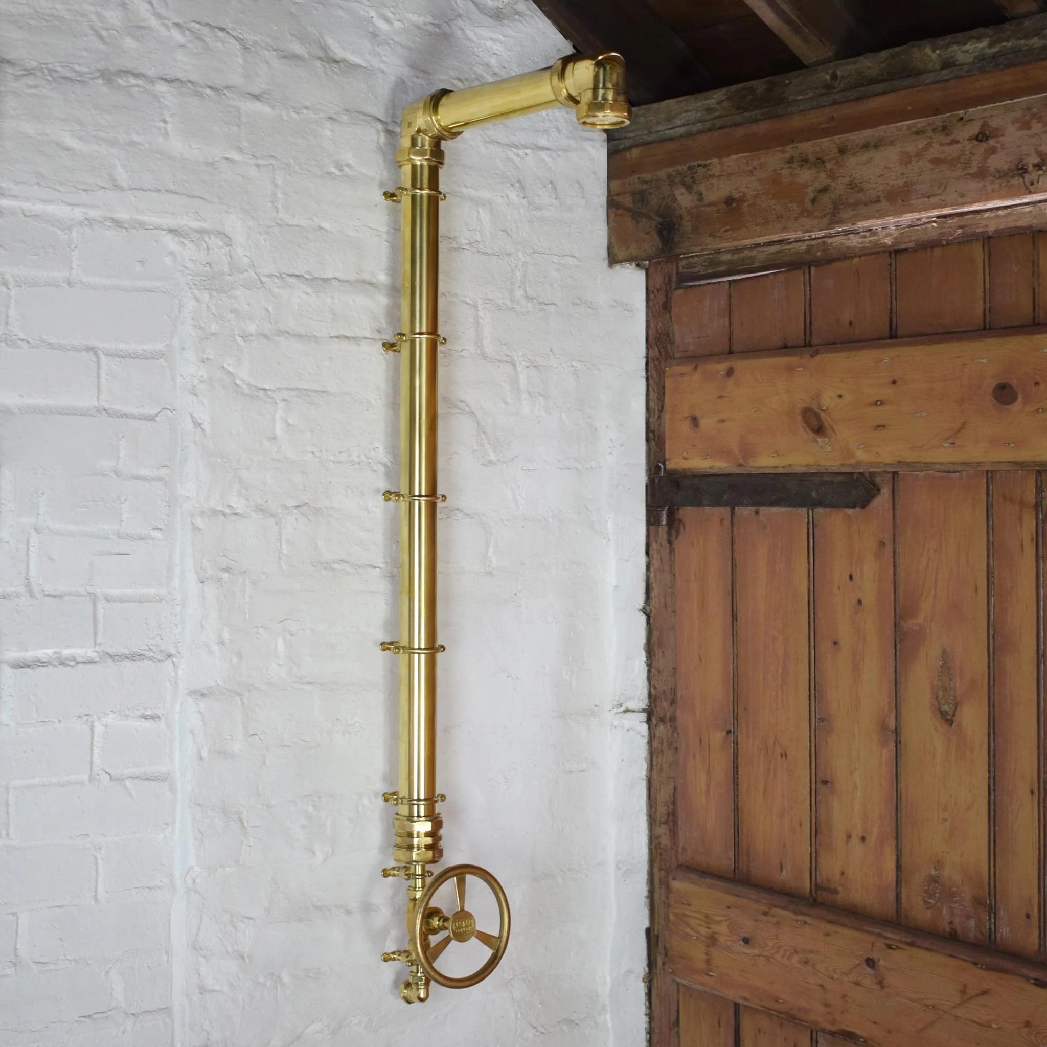 Sen cây gắn tường ngoài trời chỉ có nước lạnh bằng đồng thau (brass) - Protit