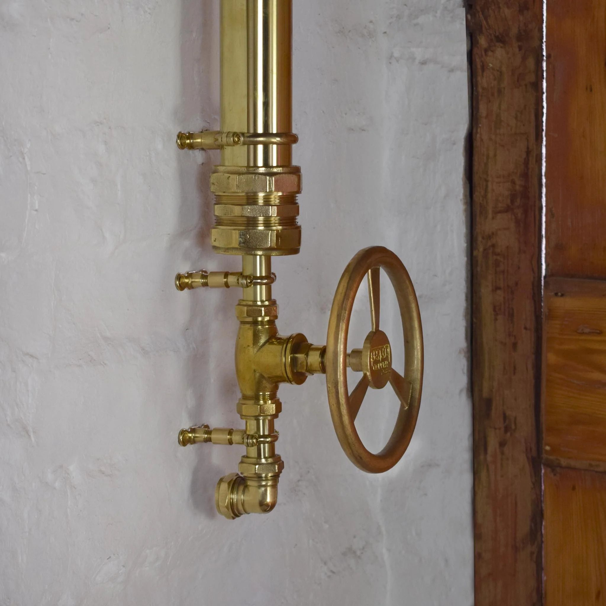 Sen cây gắn tường ngoài trời chỉ có nước lạnh bằng đồng thau (brass) - Protit