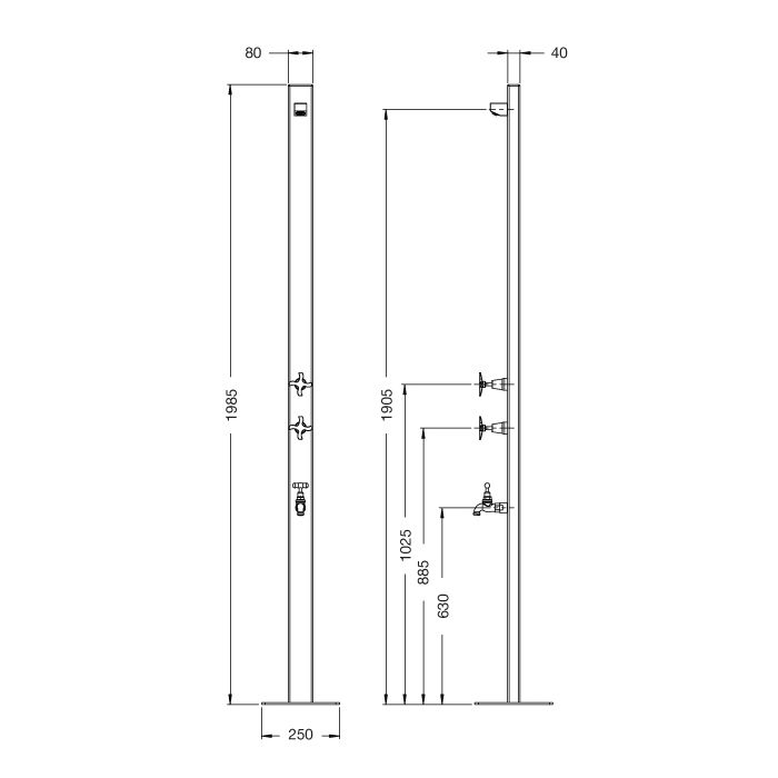 Sen cây ngoài trời ss316 marine grade stainless steel - Raau Floor