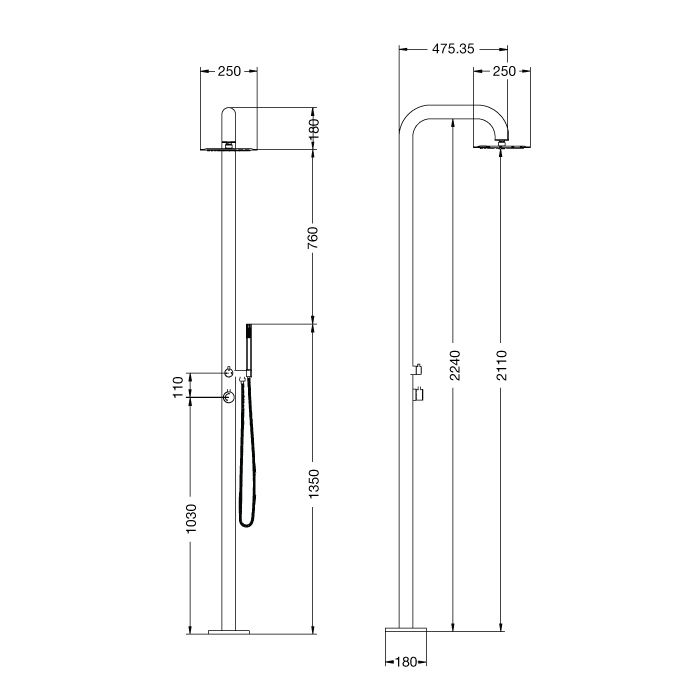 Sen cây ngoài trời ss316 marine grade stainless steel - Rabro