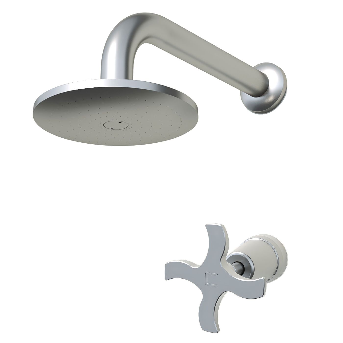 Sen vòi ngoài trời gắn tường chỉ nước lạnh ss316 marine grade stainless steel - Raren01