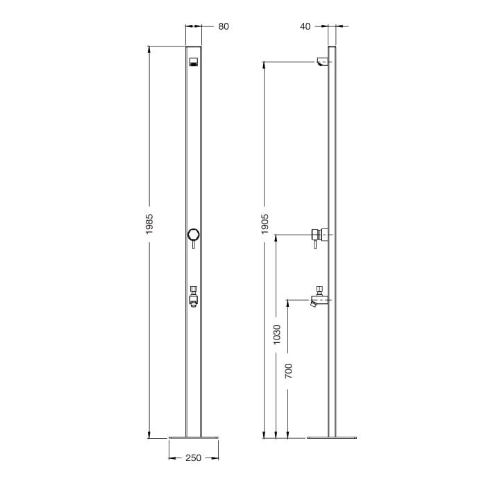 Sen cây ngoài trời ss316 marine grade stainless steel - Rasun