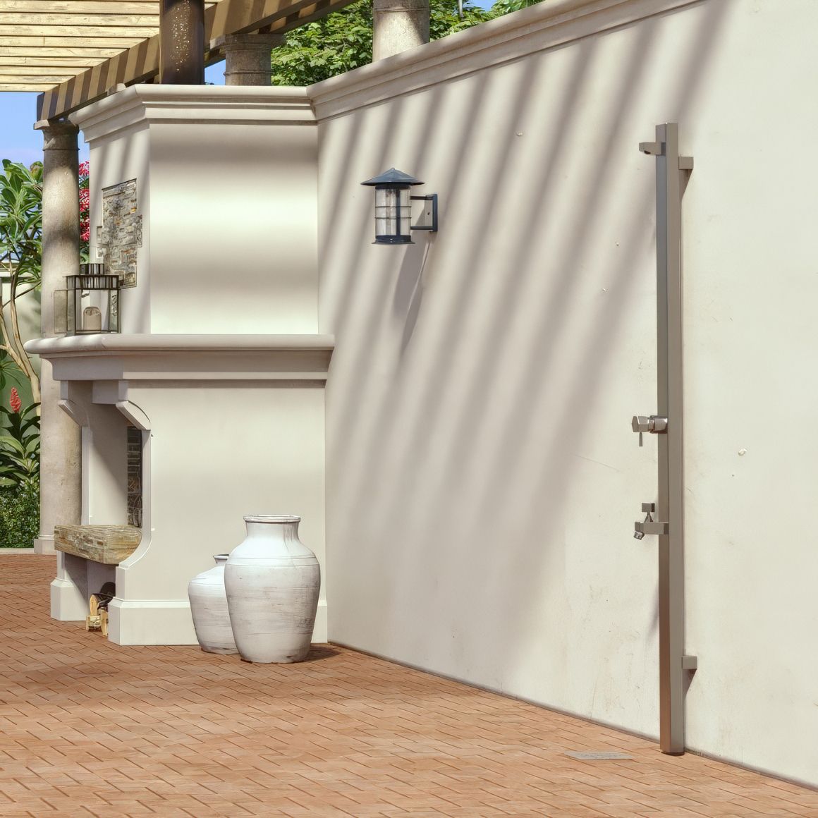 Sen cây ngoài trời gắn tường ss316 marine grade stainless steel - Rasun Wall