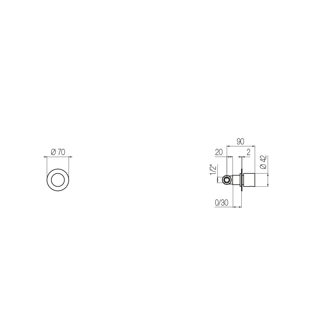 External Part - Van dừng 1/2