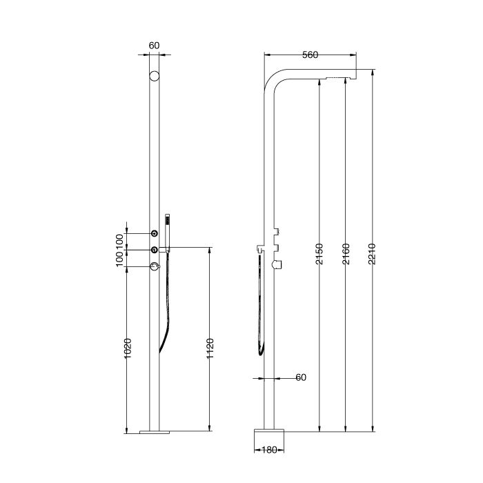 Sen cây ngoài trời ss316 marine grade stainless steel - Ravoc