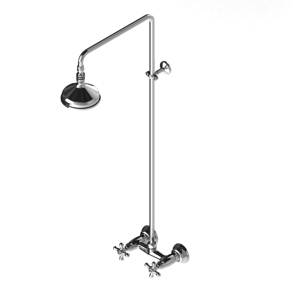 Sen cây gắn tường bát sen Ø140mm cổ điển bằng đồng Roma - 3283-301-314A-140