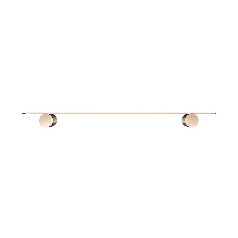 Kệ treo tường phòng tắm dài 400mm bằng đồng MChampagne - RSS2040NCH