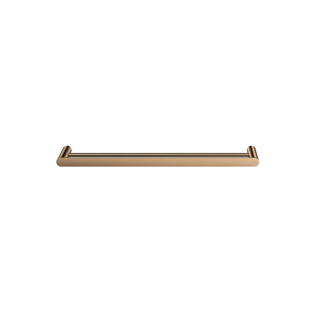 Thanh treo khăn đôi phòng tắm dài 600mm/800mm bằng đồng MBronze - RTR3DNBZ