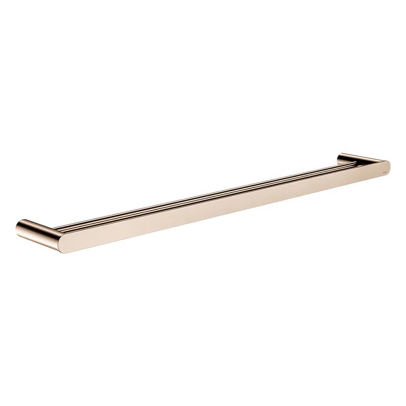 Thanh treo khăn đôi phòng tắm dài 600mm/800mm bằng đồng MChampagne - RTR3DNCH