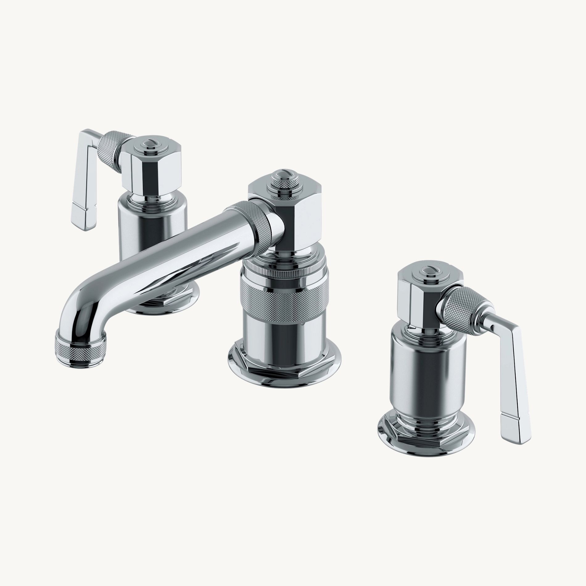 Vòi chậu lavabo 3 lỗ bằng đồng RWLS10